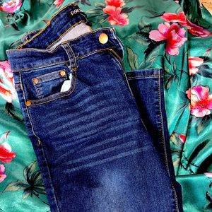 COPY - Fashion nova dark wash skinny high rise jeans